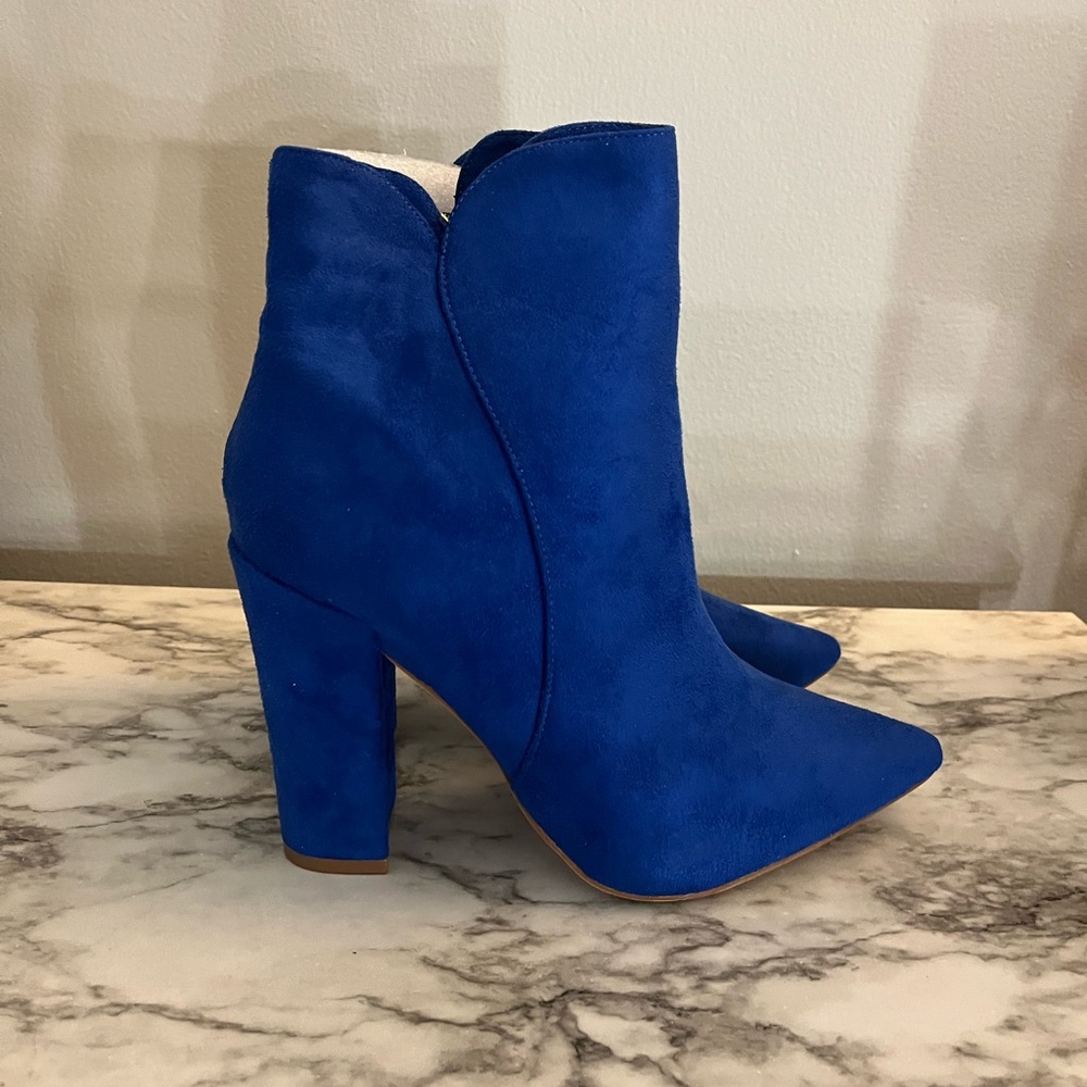 Faux Suede Booties